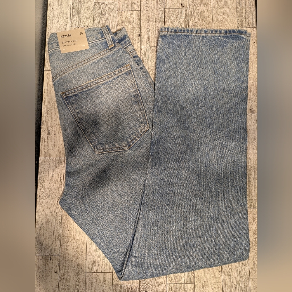Agolde Classic Blue Straight Women's Jeans Size 26